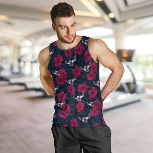 sea-eagles-rugby-men-tank-top-polynesian-style-with-hibiscus