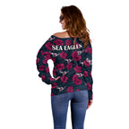 sea-eagles-rugby-off-shoulder-sweater-polynesian-style-with-hibiscus