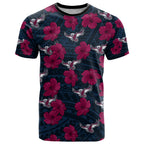 sea-eagles-rugby-t-shirt-polynesian-style-with-hibiscus