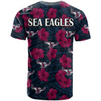sea-eagles-rugby-t-shirt-polynesian-style-with-hibiscus