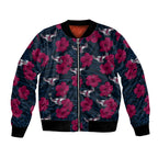 custom-text-and-number-sea-eagles-rugby-bomber-jacket-polynesian-style-with-hibiscus
