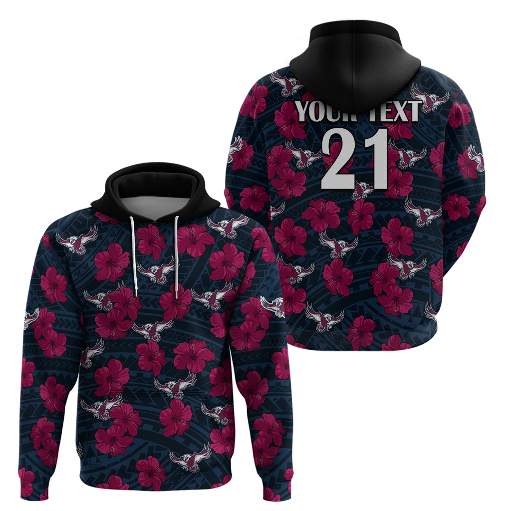 custom-text-and-number-sea-eagles-rugby-hoodie-polynesian-style-with-hibiscus