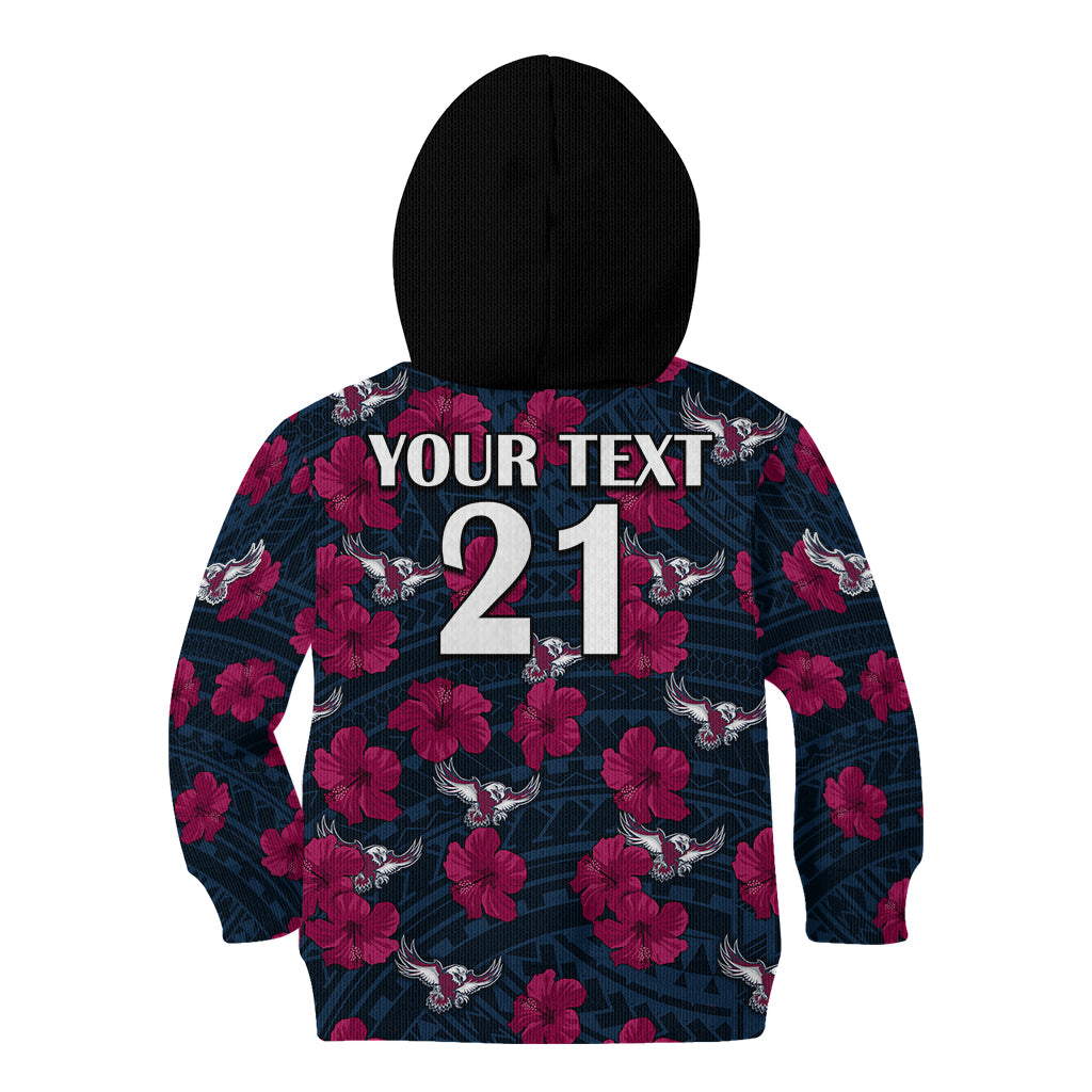 custom-text-and-number-sea-eagles-rugby-kid-hoodie-polynesian-style-with-hibiscus