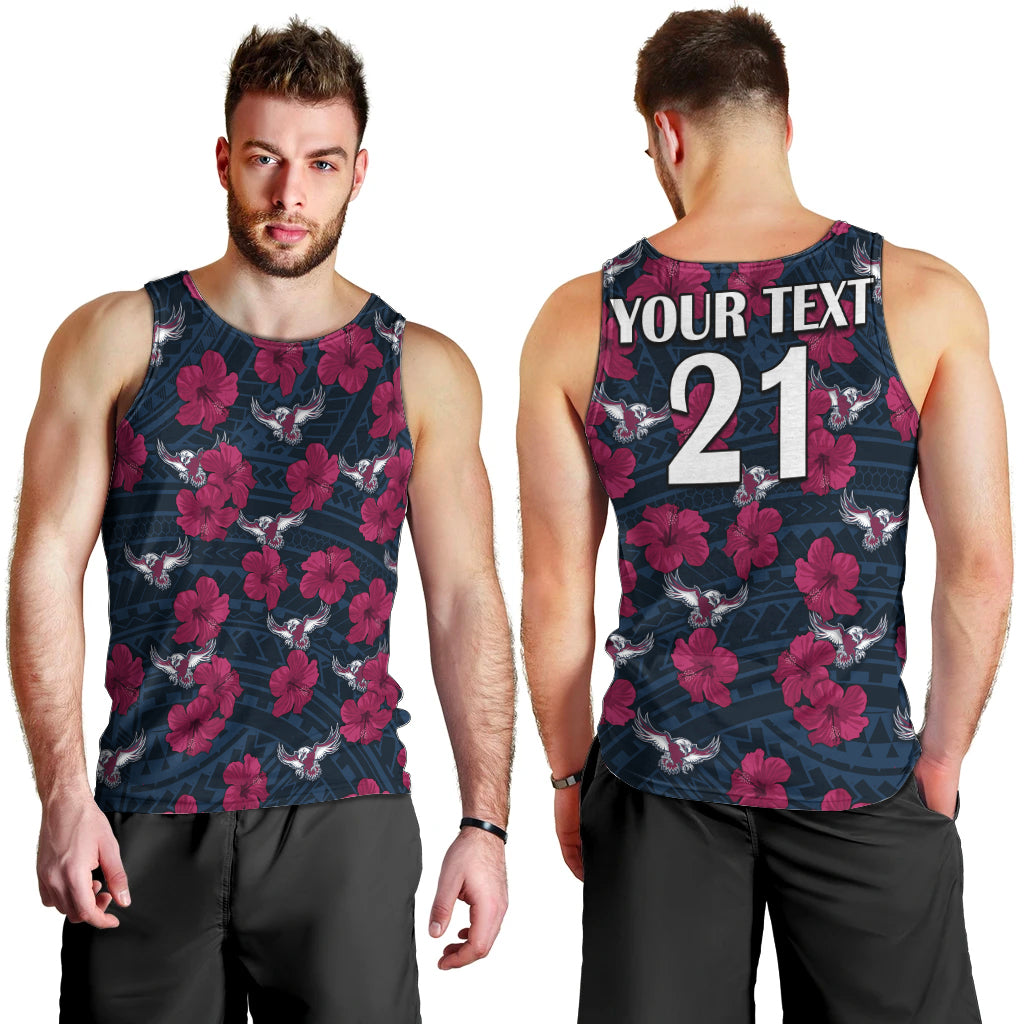 custom-text-and-number-sea-eagles-rugby-men-tank-top-polynesian-style-with-hibiscus