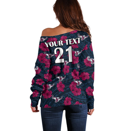 custom-text-and-number-sea-eagles-rugby-off-shoulder-sweater-polynesian-style-with-hibiscus