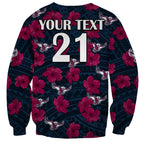 custom-text-and-number-sea-eagles-rugby-sweatshirt-polynesian-style-with-hibiscus