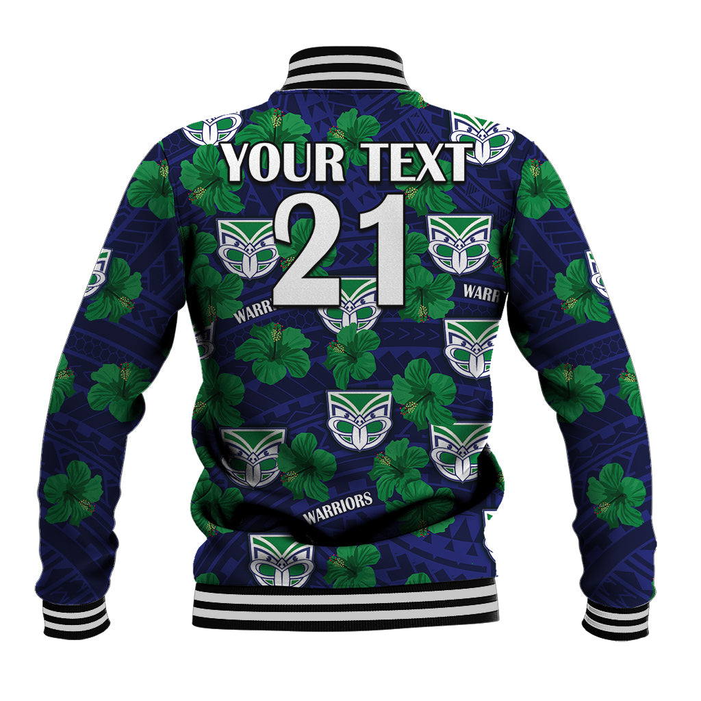 custom-text-and-number-new-zealand-warriors-rugby-baseball-jacket-polynesian-style-with-hibiscus