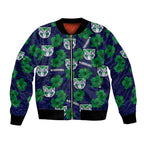 custom-text-and-number-new-zealand-warriors-rugby-bomber-jacket-polynesian-style-with-hibiscus