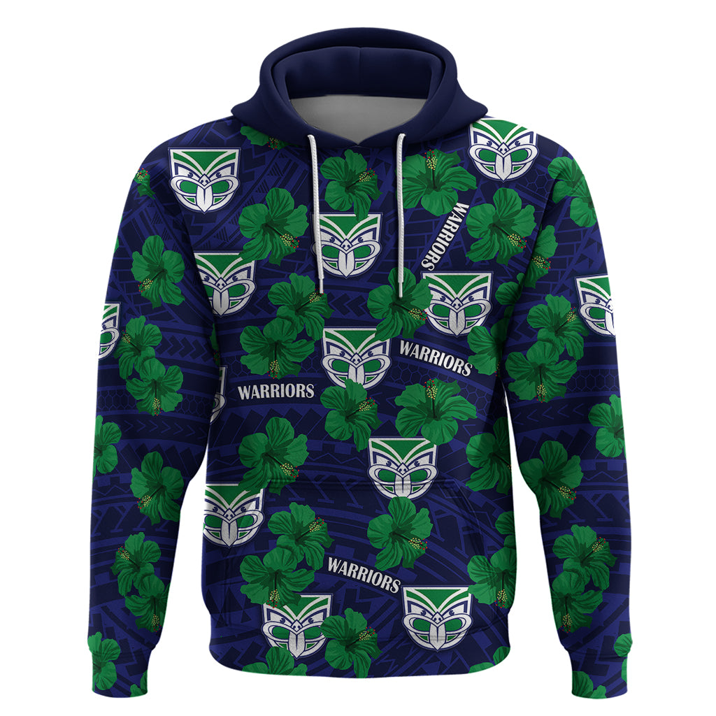 custom-text-and-number-new-zealand-warriors-rugby-hoodie-polynesian-style-with-hibiscus