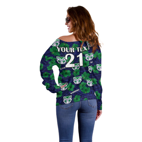 custom-text-and-number-new-zealand-warriors-rugby-off-shoulder-sweater-polynesian-style-with-hibiscus