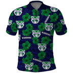 custom-text-and-number-new-zealand-warriors-rugby-polo-shirt-polynesian-style-with-hibiscus