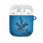 Aboriginal Ocean Dugong AirPods Case Dot Art Dreamtime Tree of Life