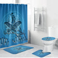 Aboriginal Ocean Dugong Bathroom Set Dot Art Dreamtime Tree of Life