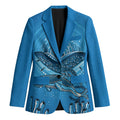 Aboriginal Ocean Dugong Blazer Dot Art Dreamtime Tree of Life
