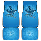 Aboriginal Ocean Dugong Car Mats Dot Art Dreamtime Tree of Life