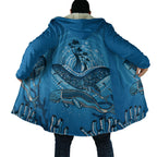 Aboriginal Ocean Dugong Cloak Dot Art Dreamtime Tree of Life