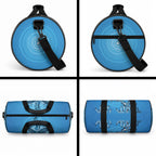 Aboriginal Ocean Dugong Duffle Bag Dot Art Dreamtime Tree of Life