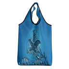 Aboriginal Ocean Dugong Grocery Bag Dot Art Dreamtime Tree of Life