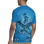 Aboriginal Ocean Dugong Rugby Jersey Dot Art Dreamtime Tree of Life