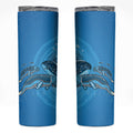 Aboriginal Ocean Dugong Skinny Tumbler Dot Art Dreamtime Tree of Life