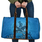 Aboriginal Ocean Dugong Travel Bag Dot Art Dreamtime Tree of Life