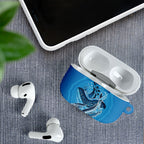 Aboriginal Ocean Whale AirPods Case Dot Art Dreamtime Tree of Life