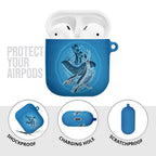 Aboriginal Ocean Whale AirPods Case Dot Art Dreamtime Tree of Life