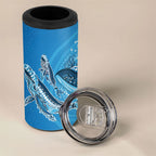 Aboriginal Ocean Whale 4 in 1 Can Cooler Tumbler Dot Art Dreamtime Tree of Life
