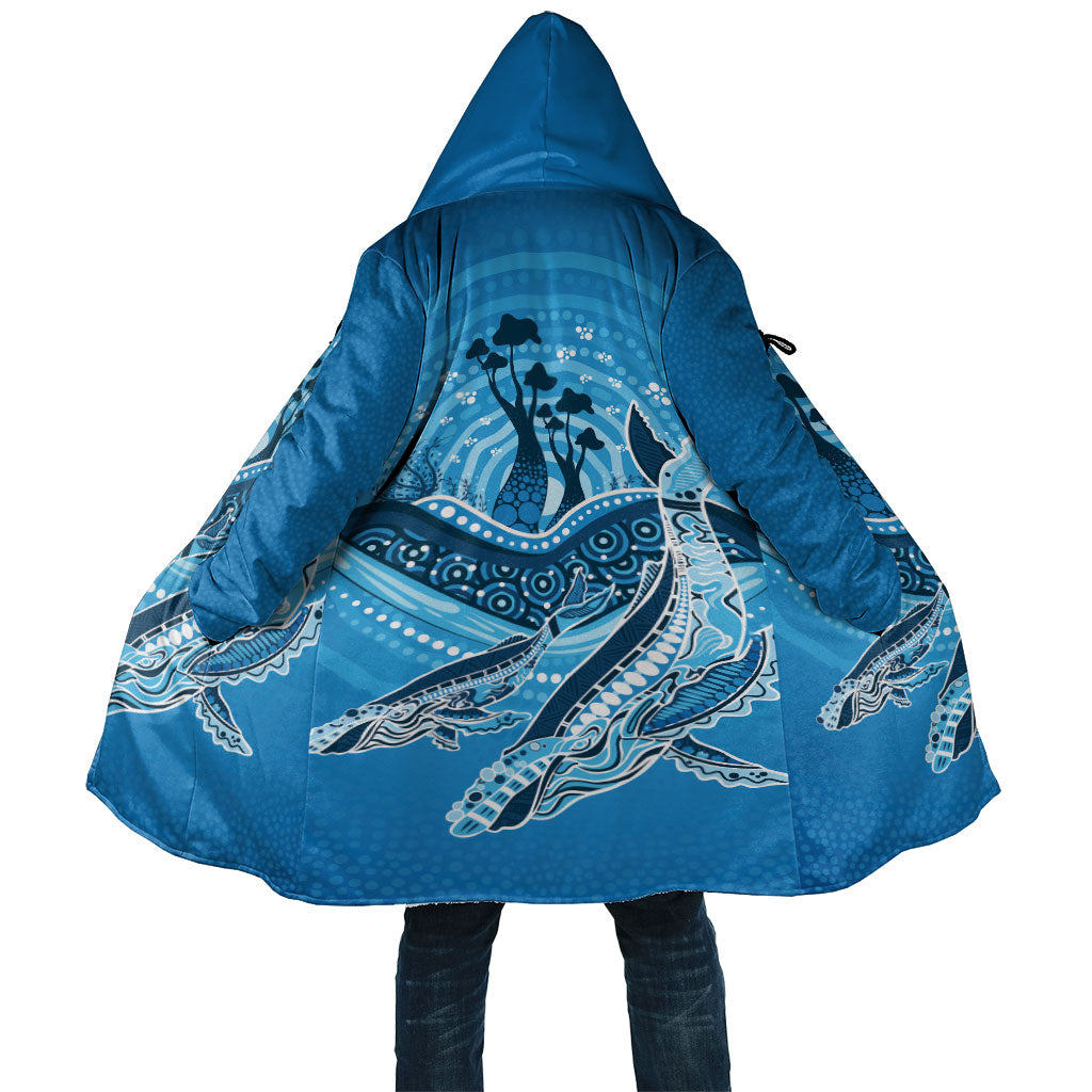 Aboriginal Ocean Whale Cloak Dot Art Dreamtime Tree of Life