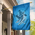 Aboriginal Ocean Whale Garden Flag Dot Art Dreamtime Tree of Life