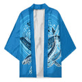 Aboriginal Ocean Whale Kimono Dot Art Dreamtime Tree of Life