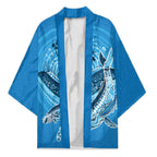 Aboriginal Ocean Whale Kimono Dot Art Dreamtime Tree of Life