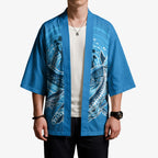 Aboriginal Ocean Whale Kimono Dot Art Dreamtime Tree of Life