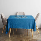 Aboriginal Ocean Whale Tablecloth Dot Art Dreamtime Tree of Life