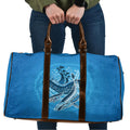Aboriginal Ocean Whale Travel Bag Dot Art Dreamtime Tree of Life