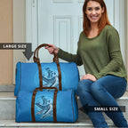 Aboriginal Ocean Whale Travel Bag Dot Art Dreamtime Tree of Life