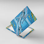 Aboriginal Ocean Whale Canvas Wall Art Dot Art Dreamtime Style