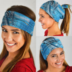 Aboriginal Ocean Whale Neck Gaiter Dot Art Dreamtime Style