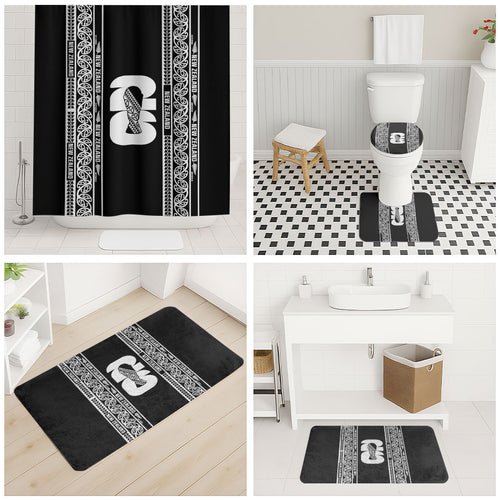 New Zealand Football White Fern Supporter Bathroom Set