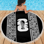 New Zealand Football White Fern Supporter Beach Blanket