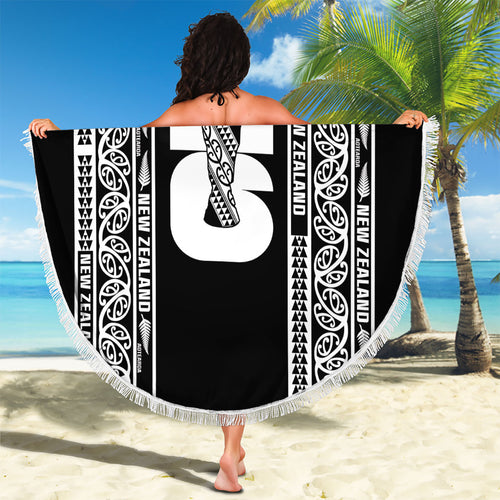 New Zealand Football White Fern Supporter Beach Blanket