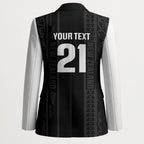 Custom New Zealand Football White Fern Supporter Blazer
