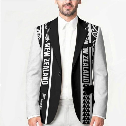 Custom New Zealand Football White Fern Supporter Blazer