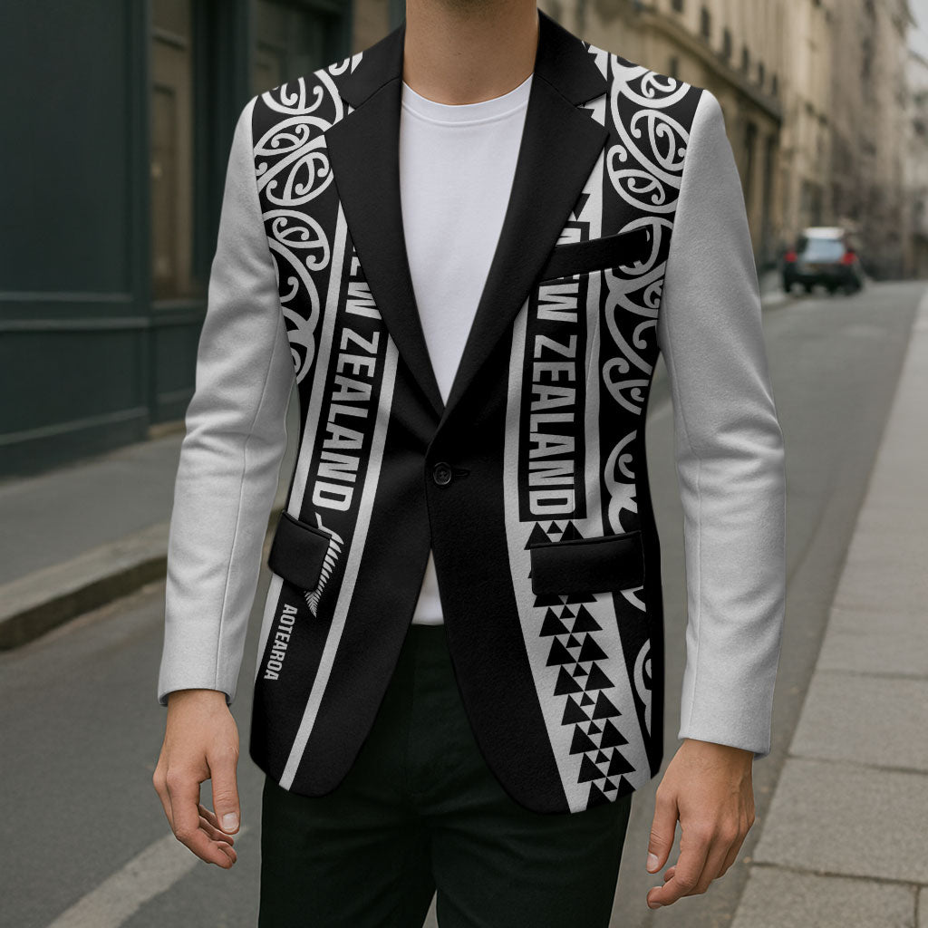 Custom New Zealand Football White Fern Supporter Blazer