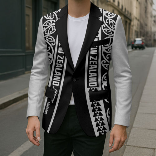 Custom New Zealand Football White Fern Supporter Blazer