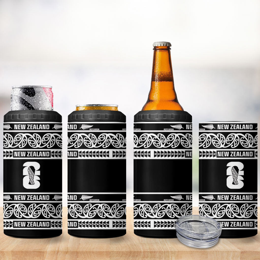 New Zealand Football White Fern Supporter 4 in 1 Can Cooler Tumbler