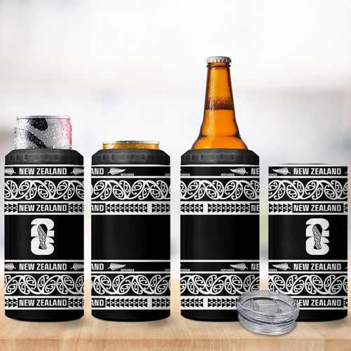 New Zealand Football White Fern Supporter 4 in 1 Can Cooler Tumbler