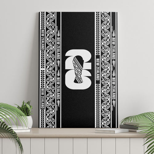 New Zealand Football White Fern Supporter Canvas Wall Art