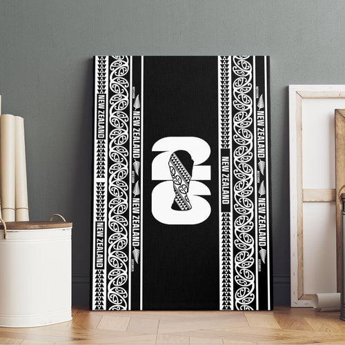 New Zealand Football White Fern Supporter Canvas Wall Art