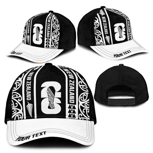 Personalised New Zealand Football White Fern Supporter Classic Cap